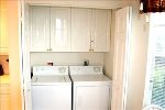 Washer/Dryer Closet in Kitchen